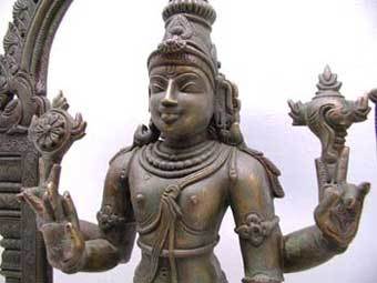 Древний идол Вишну найден на Волге